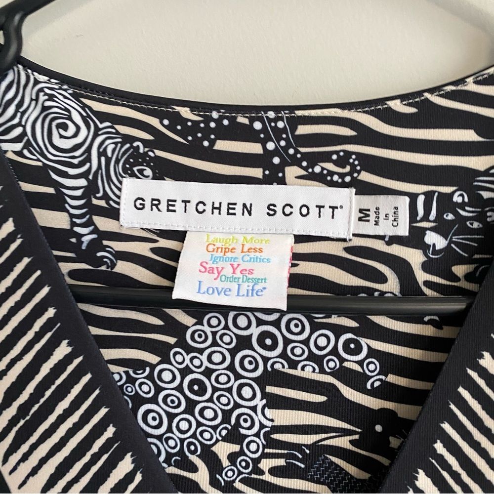 Gretchen Scott Animal Print Shift Dress - Picture 8 of 8